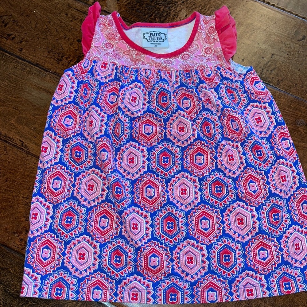 Flit and flitter dress